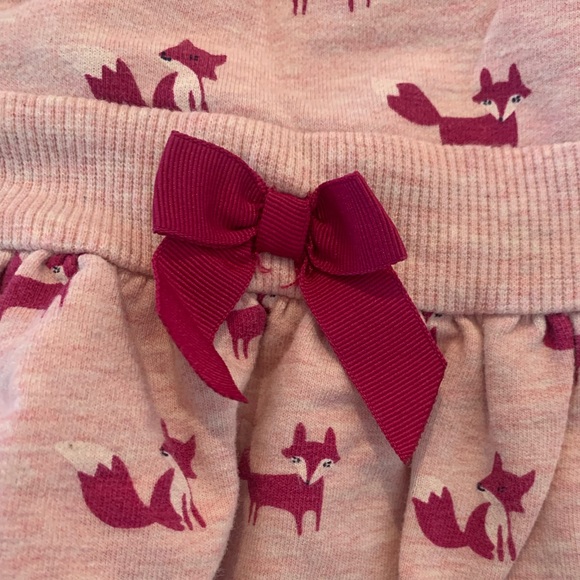 Gymboree Girls pink long sleeve dress. Size 18-24 months. - Picture 4 of 6